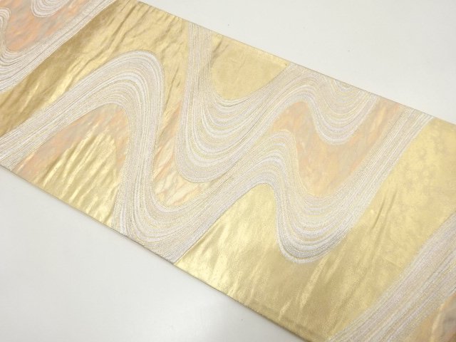 JAPANESE KIMONO / FUKURO OBI / WOVEN STREAM